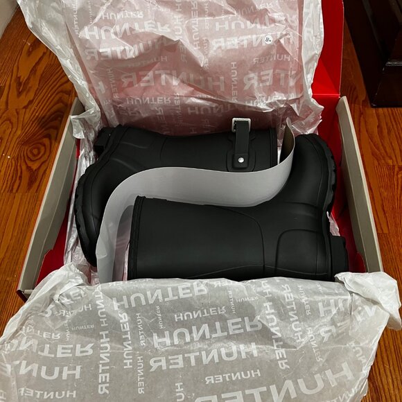 Hunter Women's Original Short Boot Black - US 6/EU 37/UK 4 - Picture 10 of 10